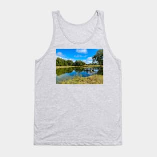 Bonham Pond Salt Plains National Wildlife Refuge by Debra Martz Tank Top